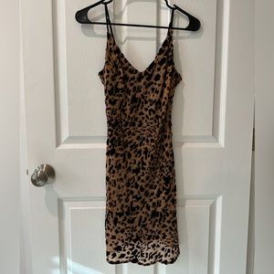 Cheetah Print Dress
